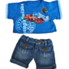 Cool Racecar Outfit 16inch - 40cm toffe outfit voor je knuffel