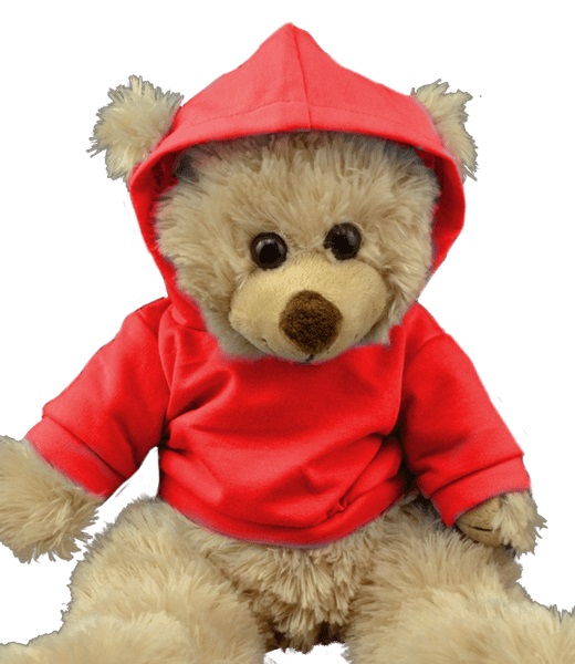 Rode-Hoodie-Tee-TED0067912402927_Make-Your-Teddy_KidsWorkshop