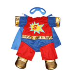 Superbeer outfit voor je lieve superheld knuffel
