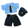 Politie Agent Outfit | Kleding voor knuffels | Personaliseer | Knuffelbeer | Knuffelbeest | Teddybeer | Teddy Mountain | Make Your Teddy | Helmond