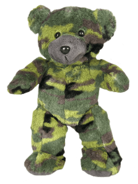 G.I. Camouflage Teddy Beer