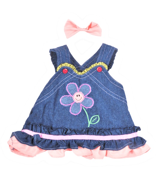 Denim Zomerjurkje_TED0067912402424_Make-Your-Teddy_KidsWorkshop