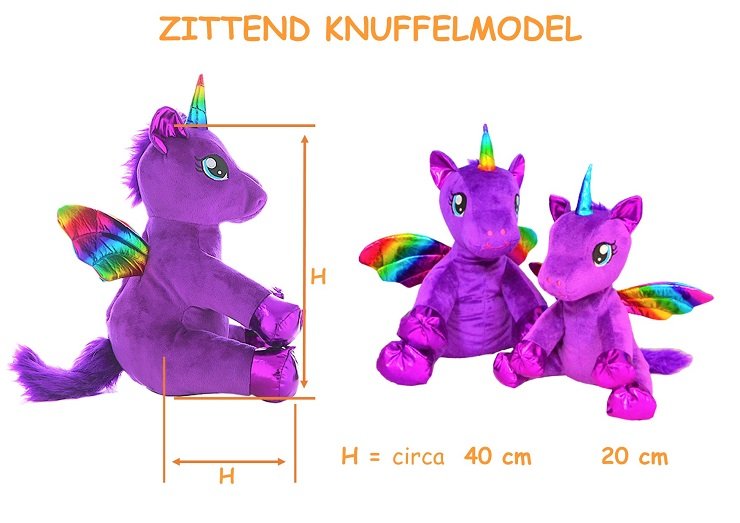 Maat-Zittend-Knuffelmodel