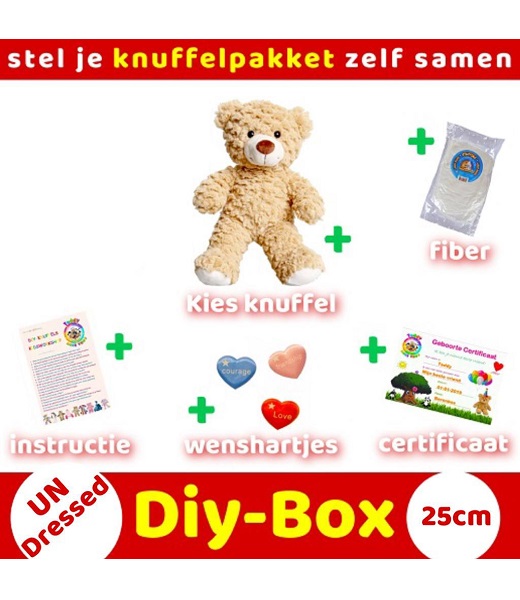 DIY-BOX 25cm UNDRESSED_Make-Your-Teddy_KidsWorkshop