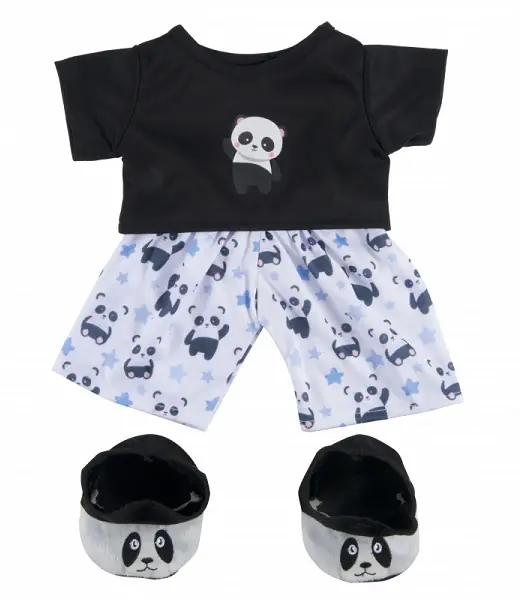 Panda Pyjama_TED3047_Make-Your-Teddy_KidsWorkshop