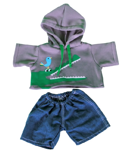 KROKODIL Outfit_TED3141_Make-Your-Teddy_KidsWorkshop