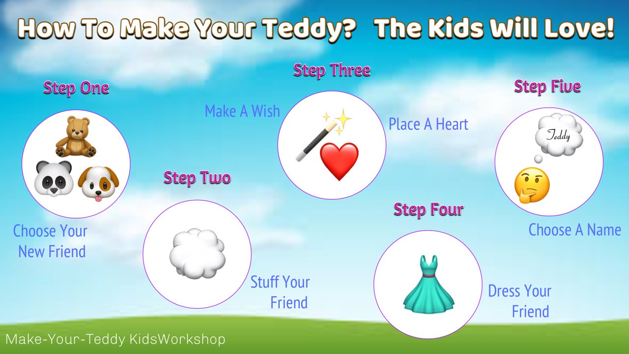 How to make a teddybear Make-Your-Teddy KidsWorkshop