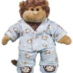 BLUE MONKEY PYJAMA_TED0067912402895_Make-Your-Teddy_KidsWorkshop_2