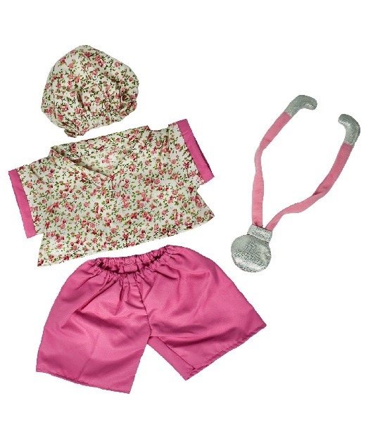 Nurse Outfit_TED0064704520042_Make-Your-Teddy_KidsWorkshop