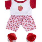 Aardbei Pyjama_TED0070016183048_Make-Your-Teddy_KidsWorkshop