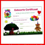 Geboorte Certificaat_Make-Your-Teddy_KidsWorkshop