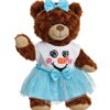 Charlie Snowman Dress_TED0067812400564_Make-Your-Teddy KidsWorkshop