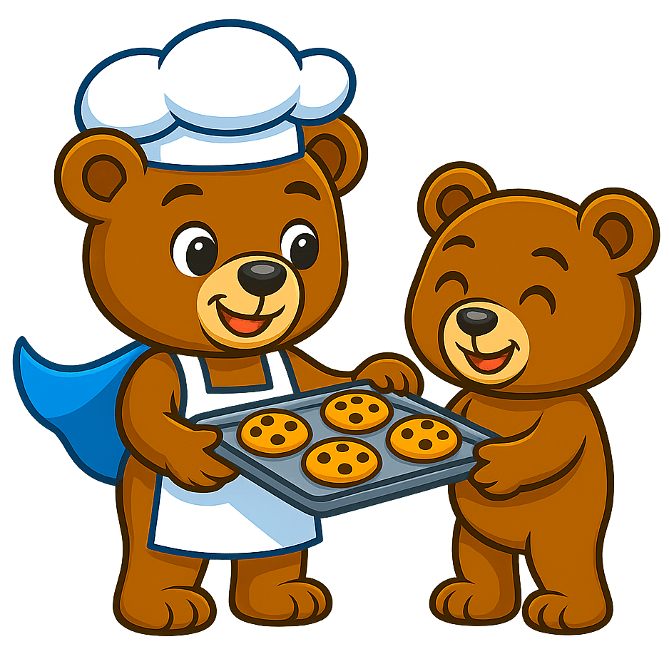 Cookies uitdelen _ Make-Your-Teddy KidsWorkshop