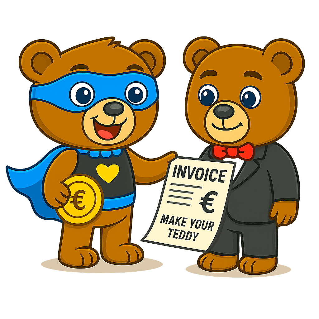 Facturatie bij Make-Your-Teddy KidsWorkshop