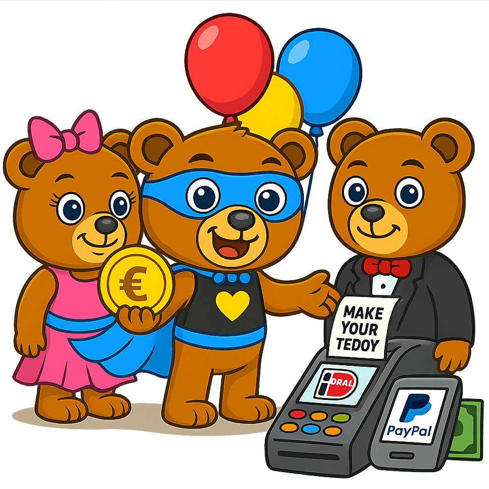 Kinderfeestje betalen bij Make-Your-Teddy KidsWorkshop