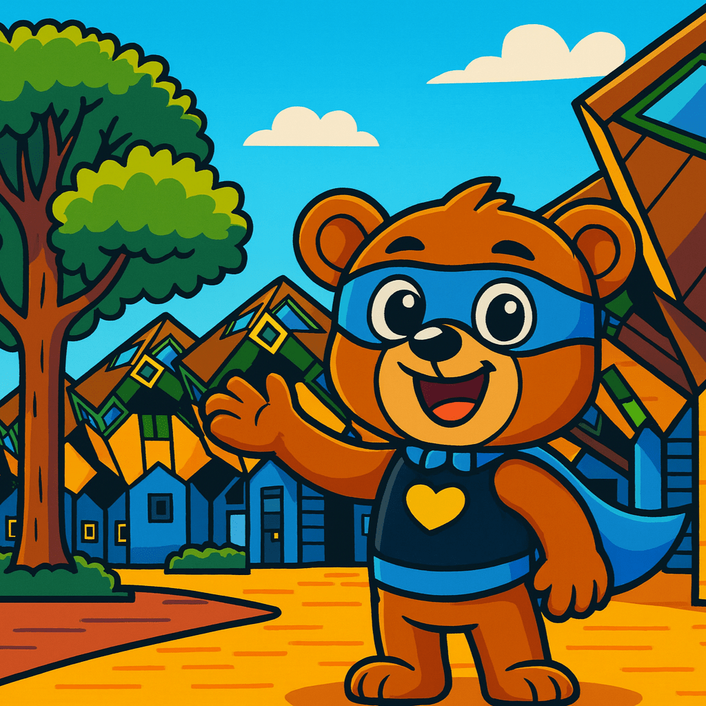 Teddy bij de Kubuswoningen _ Make-Your-Teddy KidsWorkshop