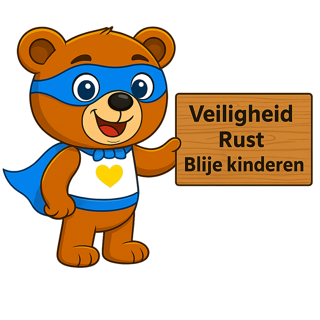 Teddy houd van veiligheid, rust en blije kinderen _ Make-Your-Teddy KidsWorkshop
