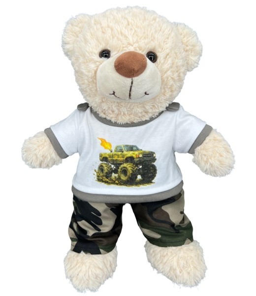 Hot Wheel Army Outfit_TED0070016182999_Make-Your-Teddy KidsWorkshop_2