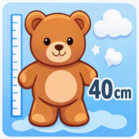 KNUFFELS 40cm